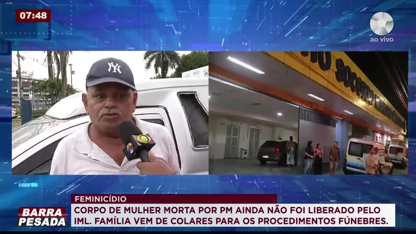 Imagem ilustrativa da notícia: Corpo de vítima morta por PM será levado para Colares
