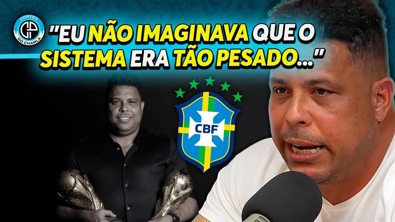 Imagem ilustrativa da notícia "O sistema não deixa ninguém entrar", diz Ronaldo sobre CBF