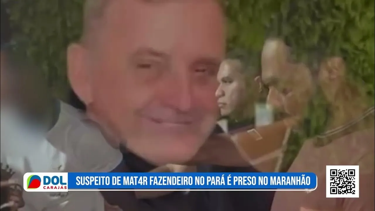 Imagem ilustrativa da notícia VÍDEO: Suspeito de matar fazendeiro no PA é preso no Maranhão