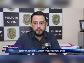 Dol Play - Imagem ilustrativa da notícia: Motorista embriagado é preso após causar acidente na BR-230
