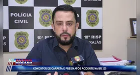 Imagem ilustrativa da notícia Motorista embriagado é preso após causar acidente na BR-230