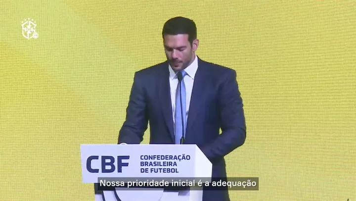 Imagem ilustrativa da notícia Veja os planos do novo presidente da CBF, Samir Xaud