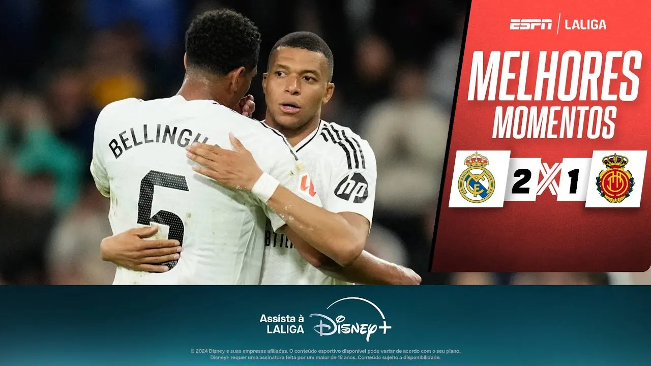 Imagem ilustrativa da notícia Mbappé chega a 40 gols no 1º ano no Real e só fica atrás de Ronaldo