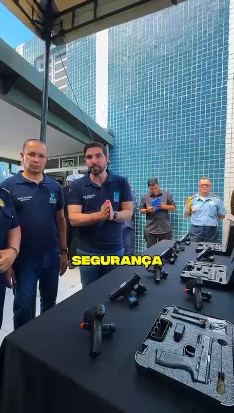 Imagem ilustrativa da notícia Guarda Municipal de Belém recebe 600 novas armas