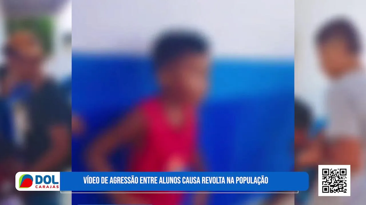 Imagem ilustrativa da notícia Vídeo de agressão entre alunos causa revolta na população