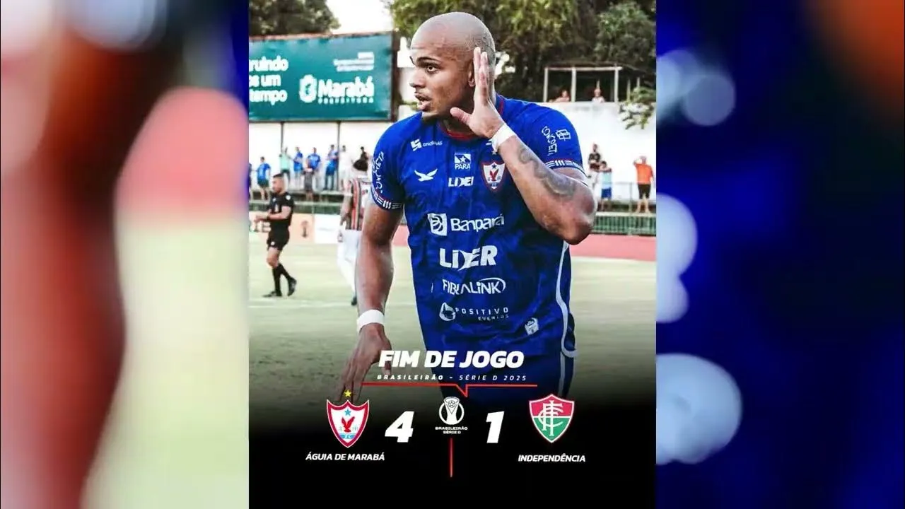 Imagem ilustrativa da notícia Vídeo: veja os 4 gols da vitória do Águia contra o Independência