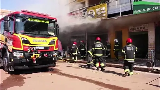 Imagem ilustrativa da notícia: Incêndio destrói hotel em Itaituba; causas ainda serão investigadas