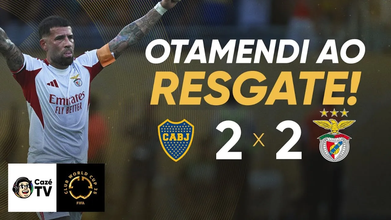 Imagem ilustrativa da notícia Copa de Clubes: argentinos tiram vitória do Boca sobre o Benfica