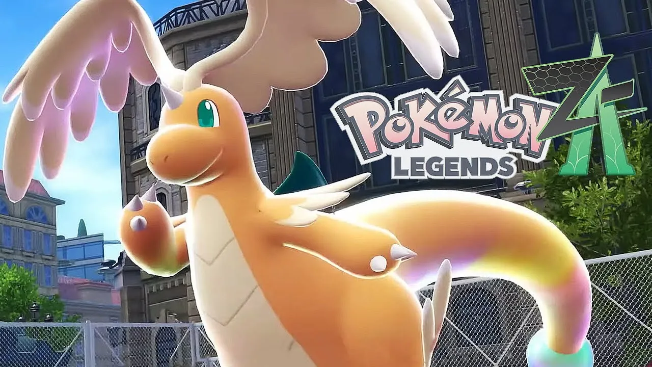 Imagem ilustrativa da notícia Pokémon Legends Z-A trará megaevolução de Dragonite