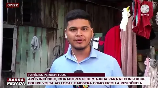 Imagem ilustrativa da notícia: Moradores atingidos por incêndio no bairro da Condor perderam tudo