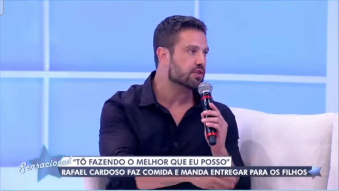 Imagem ilustrativa da notícia Rafael Cardoso se revolta após dois anos sem ver os filhos