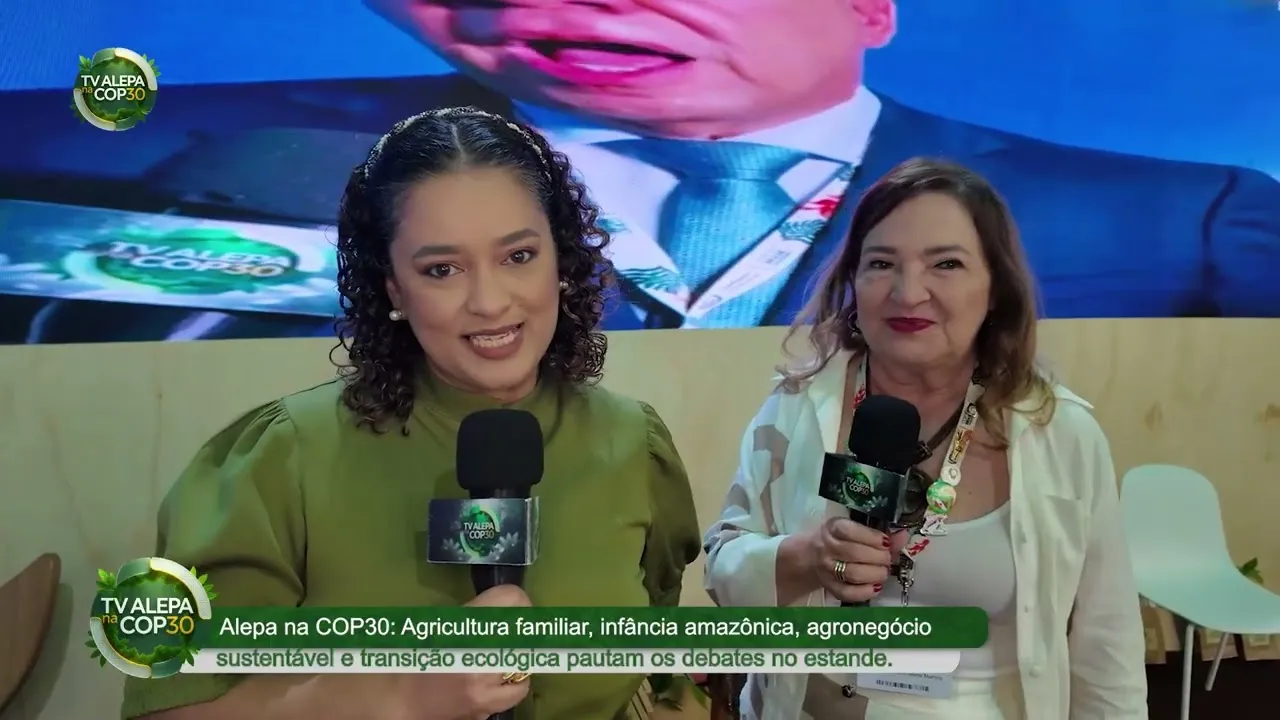 Imagem ilustrativa do vídeo: Infância, clima e cultura marcam agenda da Alepa na COP30