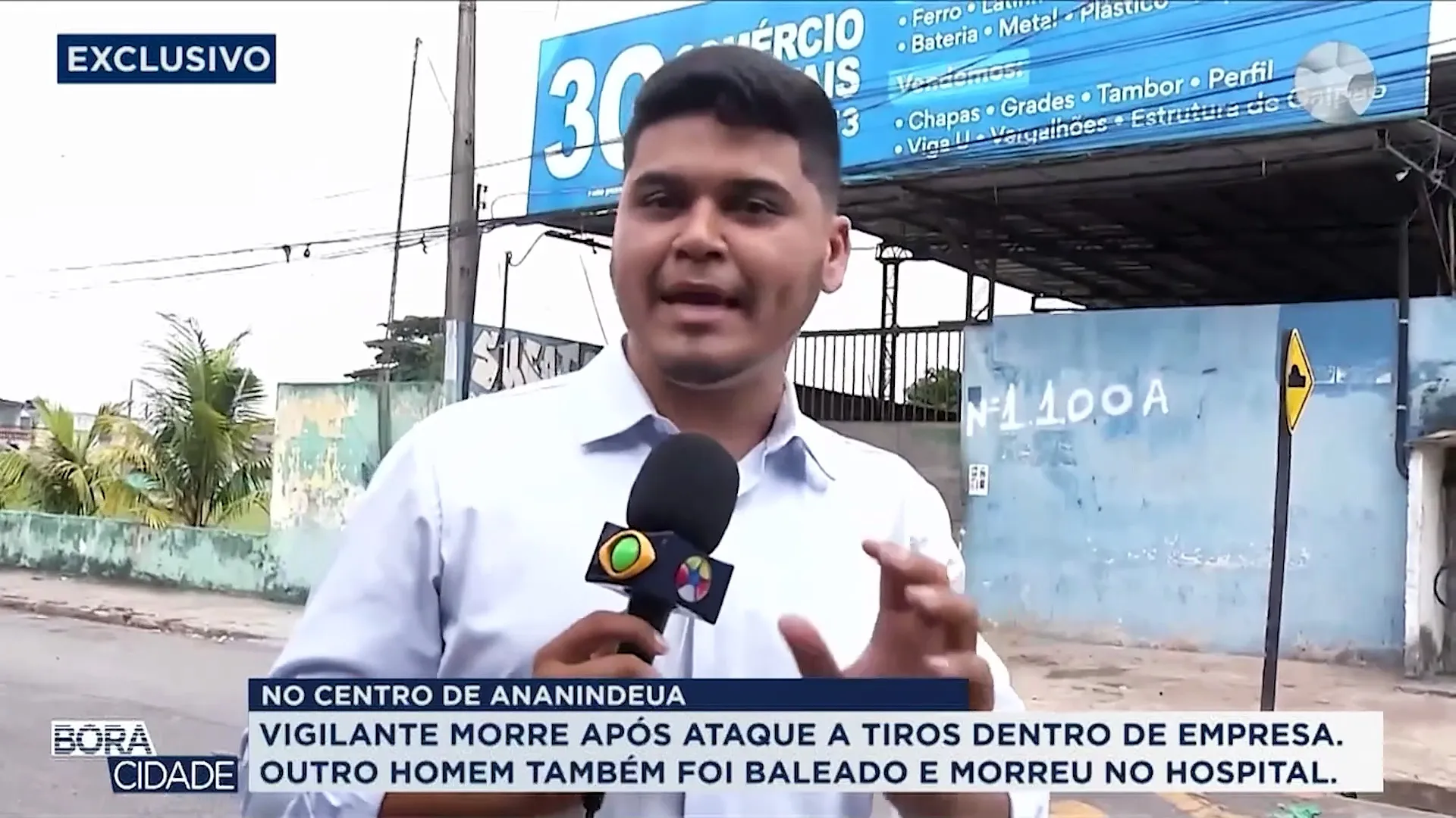 Imagem ilustrativa da notícia: Vídeo: vigilante é morto durante assalto em Ananindeua