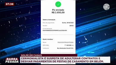 Dol Play - Imagem ilustrativa da notícia: Casal perde R$ 100 mil em golpe e não recebe festa de casamento em Belém