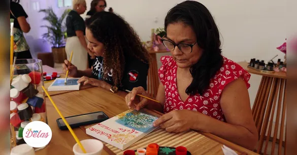 Estande da Alepa, na Green Zone