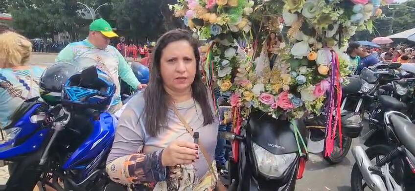 Imagem ilustrativa da notícia Moto Romaria reúne multidão de fiéis em ato de fé e esperança