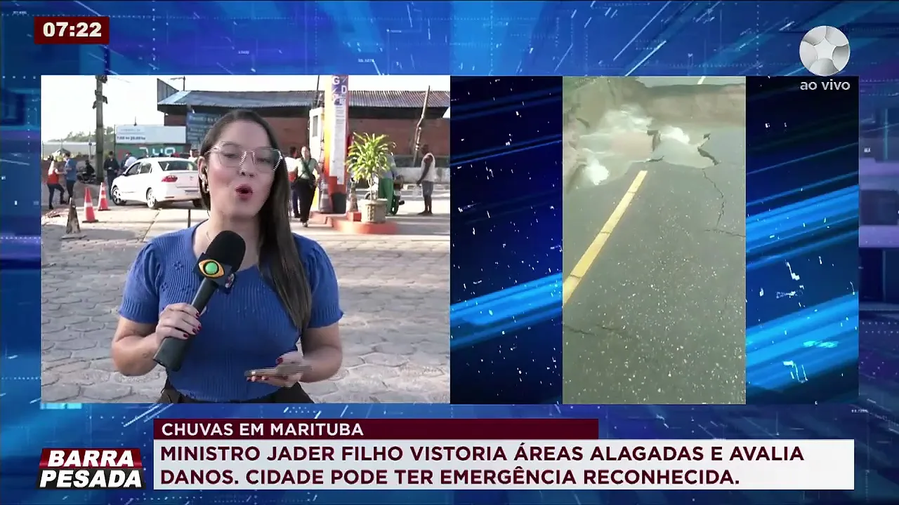 Imagem ilustrativa do vídeo: VÍDEO: Chuvas causam caos e mobilizam autoridades em Marituba