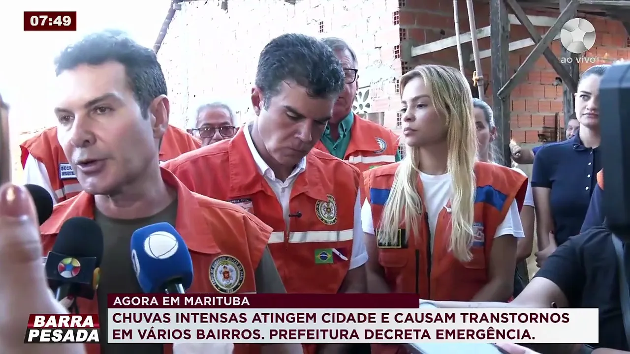 Imagem ilustrativa do vídeo: VÍDEO: Governo anuncia ações após alagamentos em Marituba