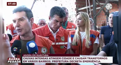 Dol Play - Imagem ilustrativa da notícia: VÍDEO: Governo anuncia ações após alagamentos em Marituba