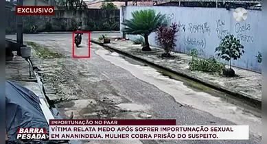 Dol Play - Imagem ilustrativa da notícia: VÍDEO: motociclista passa a mão nas nádegas de mulher em Ananindeua