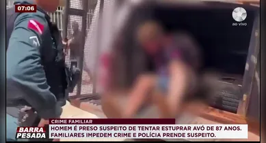 Dol Play - Imagem ilustrativa da notícia: VÍDEO: Neto tenta abusar da avó de 87 anos e é preso no Pará