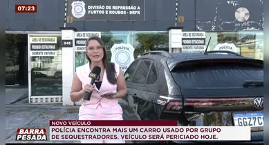 Dol Play - Imagem ilustrativa da notícia: VÍDEO: Polícia encontra novo carro usado por sequestradores em Belém