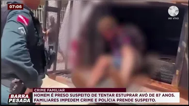 Dol Play - Imagem ilustrativa da notícia: VÍDEO: Neto tenta abusar da avó de 87 anos e é preso no Pará