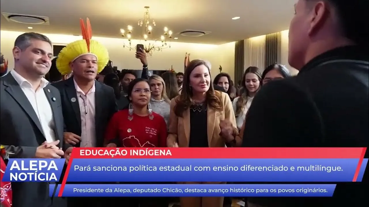 Imagem ilustrativa da notícia: Deputado Chicão destaca marco histórico da educação indígena no Pará