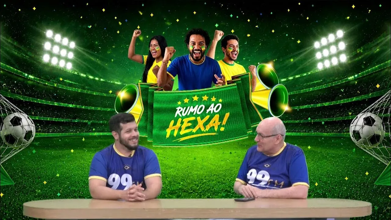 Imagem ilustrativa da notícia: 99 FM reúne debates e curiosidades da Copa em novo episódio