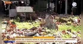 Imagem ilustrativa da notícia Feira enfrenta abandono após promessa de reforma em Ananindeua