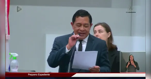 O suspeito foi apresentado na delegacia de Paragominas