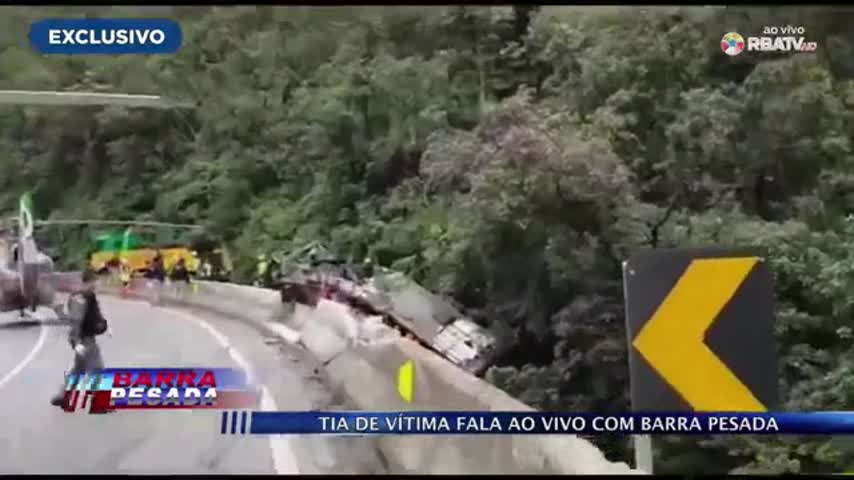 Imagem ilustrativa da notícia: Tia de vítima fala com exclusividade sobre o trágico acidente no Paraná; veja o vídeo