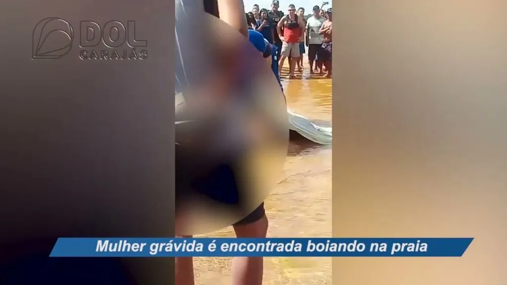 Imagem ilustrativa da notícia Vídeo: corpo de grávida é encontrado boiando na praia 