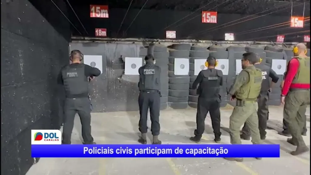 Imagem ilustrativa da notícia Policiais civis são treinados para usarem novo armamento 