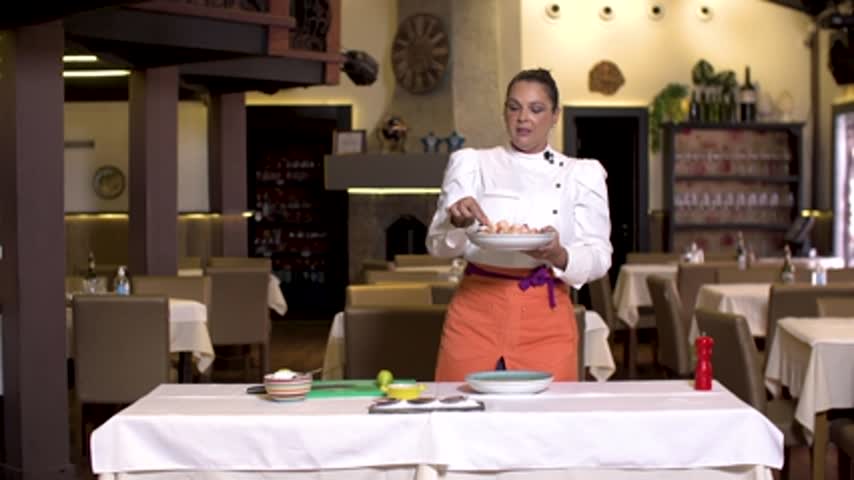 Imagem ilustrativa da notícia: Chef Ângela Sicília e Cássia Faria no desafio do Ceviche
