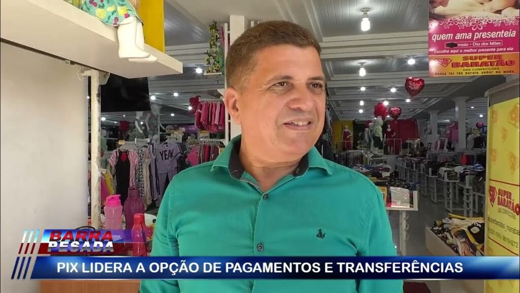 Imagem ilustrativa da notícia: Pix lidera opção de pagamento no centro comercial de Marabá 