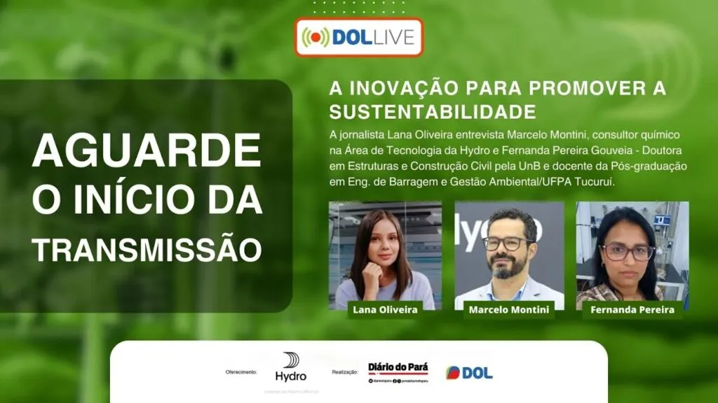 Imagem ilustrativa da notícia: Live: Inovação para promover a sustentabilidade