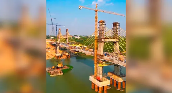 Obras da terceira ponte sobre o rio Itacaiúnas também tem gerado emprego na cidade