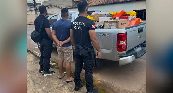 A carga desviada pelo suspeito é avaliada em pelo menos R$ 500 mil. Outros suspeitos foram identificados, mas as identidades ainda não foram divulgadas