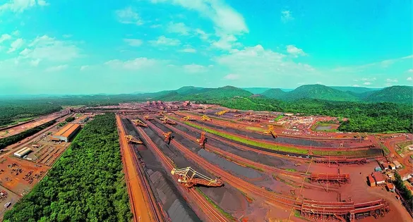 A atividade mineral responde por aproximadamente 72% das exportações paraenses.