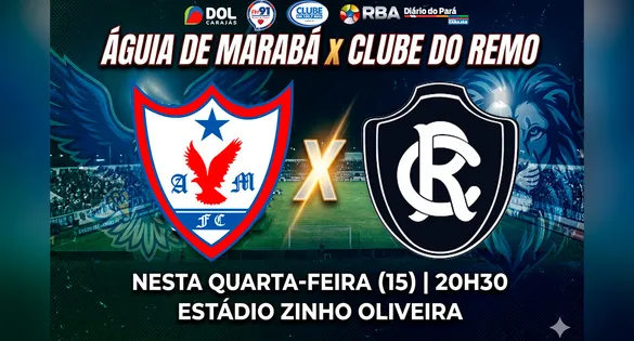 A partida tem cobertura completa e ao vivo pelas ondas da Rádio Clube FM 100,7 Mhz de Marabá