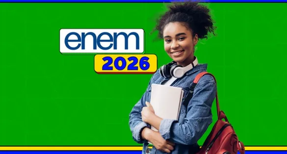 Estudantes do 3º ano devem acessar o sistema para confirmar dados, escolher o local de prova e a língua estrangeira.