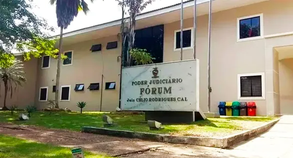 Fórum da Comarca de Parauapebas, onde o Conselho de Sentença se reuniu para condenar o acusado por homicídio qualificado.