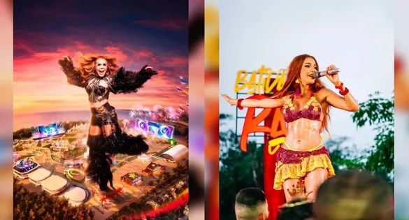 Rainhas do calypso e do tecnomelody se apresentam no Palco Sunset para celebrar a música paraense no encerramento do festival.