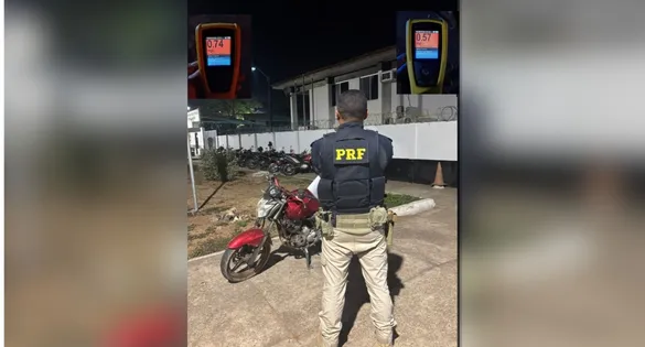 eículos irregulares e condutores em situação ilícita foram encaminhados à Delegacia de Polícia Civil de Marabá.
