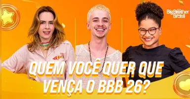 Imagem ilustrativa da notícia BBB 26: Votação oficial para a grande final está aberta