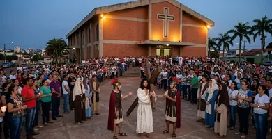 Imagem ilustrativa da notícia Celebração da Paixão de Cristo ocorrerá em todas as igrejas da Diocese