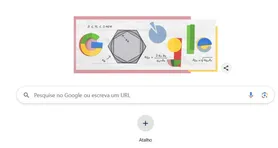 Imagem ilustrativa da notícia Google homenageia dia do Pi com Doodle estiloso, confira