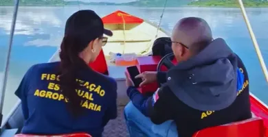 Imagem ilustrativa da notícia Ilhas do Lago de Tucuruí recebem mutirão de fiscalização da Adepará