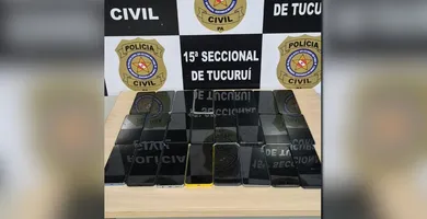 Imagem ilustrativa da notícia Polícia devolve celulares roubados a vítimas em Tucuruí